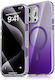 Premium Back Cover Σιλικόνης Αδιάβροχο Μωβ (iPhone 14 Pro)