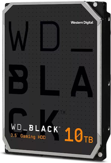 Western Digital Black 10TB HDD Hard Drive 3.5" SATA III 7200rpm with 512MB Cache for Desktop WD102FZBX