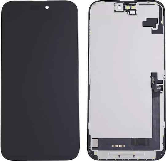 Οθόνη Incell με Μηχανισμό Αφής για iPhone 16 Plus (Μαύρο)