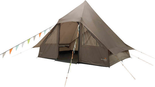 Easy Camp Orsa Cabin Къмпинг Сцена Типи Бежова 4 Сезона за 8 Човека 365x270x170см
