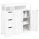 Shally Dogan Badezimmerschrank B80.5xT30xH86.5cm Weiß