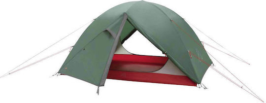 Robens Aster 3 Pro Camping Tent Igloo Mountaineering Green with Double Cloth 3 Seasons for 3 People Waterproof 4000mm 200x260x120cm