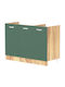 Dulap pentru Chiuvetă Πράσινου 120x50x85buc