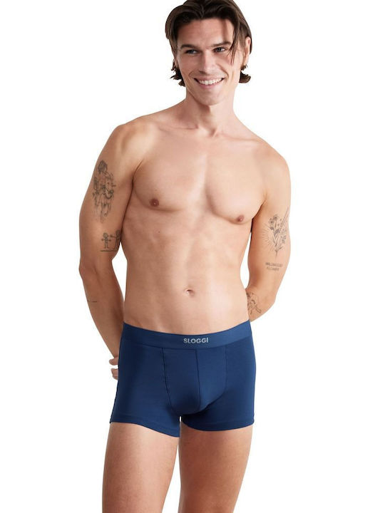 Sloggi Ever Ease Ανδρικά Μποξεράκια Μπλε 2Pack
