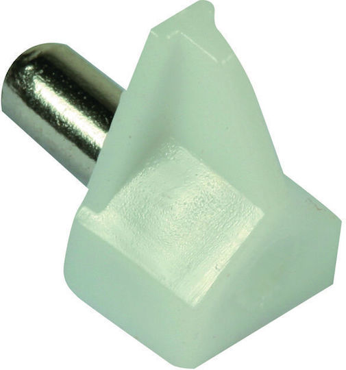 Eurofit Eckregal Kunststoff in Weiß Farbe 5x5mm 12Stück