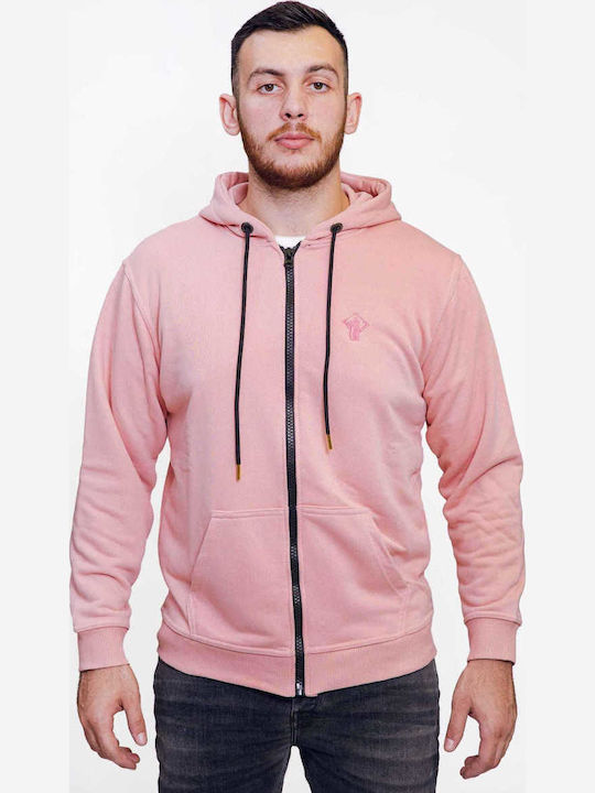 Sweatshirts Für Herren Mit Kapuze Warm Rosa