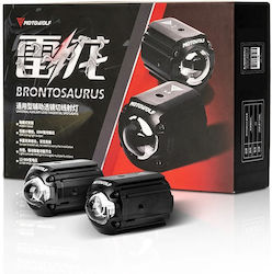 Σετ Προβολάκια Μοτοσυκλέτας 68w Motowolf L2 Σετ Προβολάκια Μοτοσυκλέτας 68w Motowolf L2