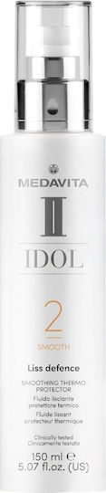Medavita Idol 2 Smooth Liss Defence Spray Θερμοπροστασίας Μαλλιών κατά του Φριζαρίσματος 150ml