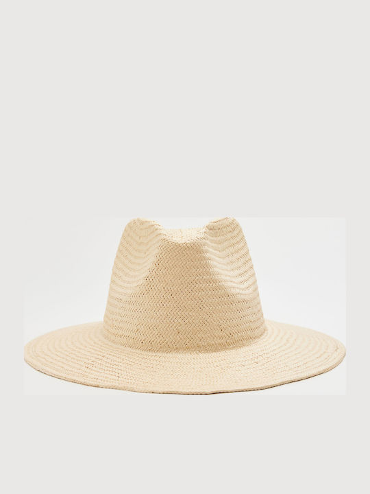 Aristoteli Bitsiani Men's Hat Fedora Beige