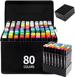 Marker Doppelansicht Set 80 Farben Marker Doppelansicht Set 80 Farben