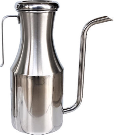Viomar Inox Ölkanne aus Edelstahl mit Ausgießer 1000ml