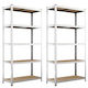 Bakaji Dexion Regal Verzinkt 90x40x180cm 02814001