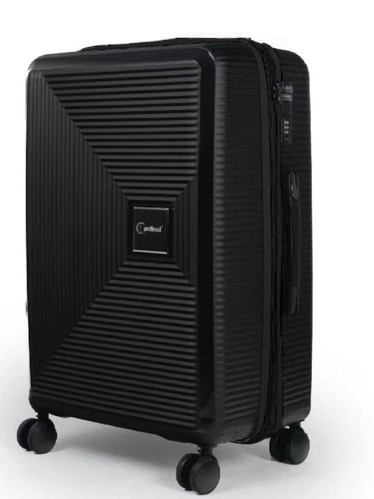 Cardinal Anniversary Голям Куфар Solid Black с 4 колела Височина 70см. 2015/70 Плътно черно