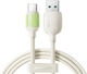 Joyroom S-A53 USB 2.0 Cable USB-C male - USB-A 60W PD Ασημί 2m