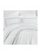 Pucioasa Σετ Μαξιλαροθήκες White 45x45εκ.