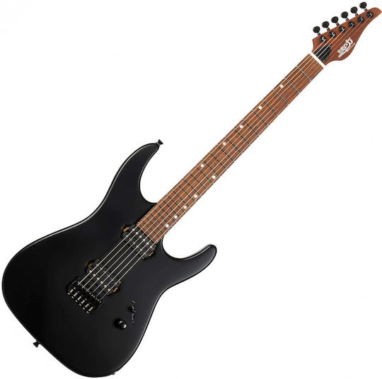 Jet JS-501 Stygian Stratocaster HH Електрическа Китара Черна