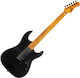 Jet JS-500 MBK Stratocaster HH E-Gitarre Satin Schwarz