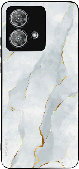 Калъф Sonique Marble Series за Motorola Edge 40 Neo 5G Бял 01