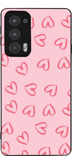 Θήκη Sonique Heart Series Motorola Edge 20 5g Ροζ