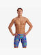 Funky Trunks Ανδρικό Αγωνιστικό Jammer Μαγιό Κολύμβησης Μωβ