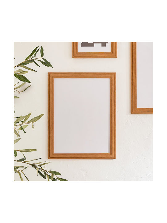 Alix Wooden Wall-Mounted Photo Frame With Beige Frame