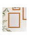 Alix Wooden Wall-Mounted Photo Frame With Beige Frame
