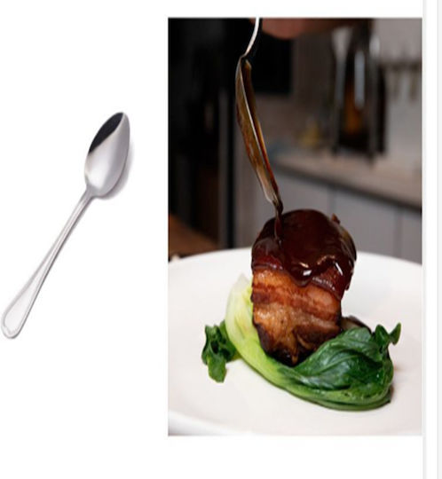 SDS Löffelset Abendessen Edelstahl Silber 3Stück