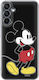 Disney Mickey Back Cover Σιλικόνης Μαύρο (Galaxy A15)