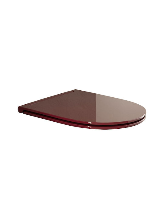 Scarabeo Plastic Toilet Seat Red