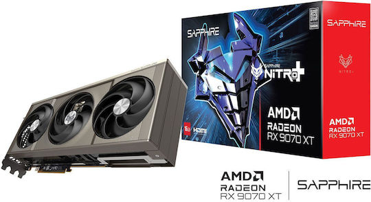 Sapphire Radeon RX 9070 XT 16GB GDDR6 НИТРО+ Видеокарта