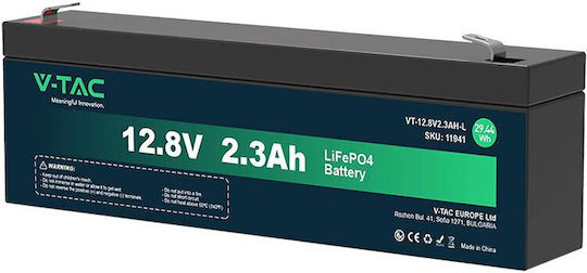 Baterie Litiu 12.8 V 2.3 Ah Dimensiuni 178 X 35 X 60 Mm Ip55