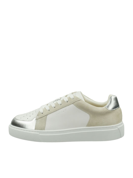 Gant Julice Sneakers Λευκό-ασημί