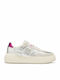 Damen Sneakers Silber