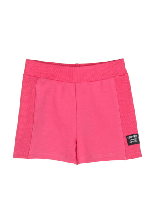 Joyce Kinder-Shorts/Bermudas Stoff Fuchsie