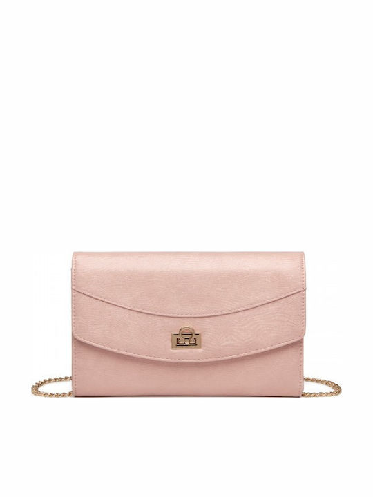 Miss Lulu Leather Women's Bag Handbag Pink