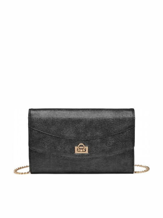 Miss Lulu Leather Women's Bag Handbag Black