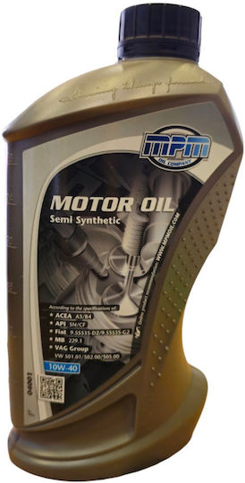 MPM Semi-Synthetic Car Oil 10W-40 1lt