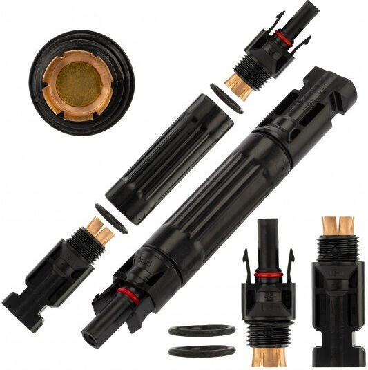 MC4 Connector 1000V DC 32A IP67 10x38mm Cylindrical Fuses