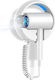 Andowl White Hotel Hair Dryer 1.6kW with Spiral Cable up to 13cm