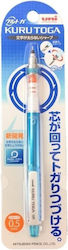 Mitsubishi Mechanical Pencil Kuru Toga Standard Pipe Slide Model Blue 0.5 Mm M5-450 1 Piece 4902778028193