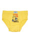 Biyo Yellow Excavator Kids' Brief Yellow