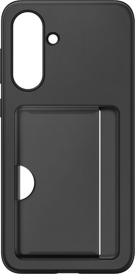 Samsung Back Cover Silicone with Card Slot Black (Galaxy A56)