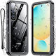 Shellbox 360 Full Cover Σιλικόνης / Πλαστικό Αδιάβροχο Μαύρο (Galaxy S25+)