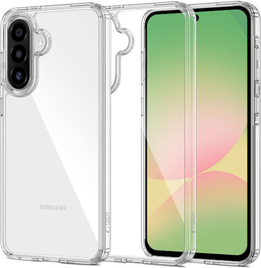 Tech-Protect Flexair Hybrid Back Cover Plastic / Silicon 1.5mm Transparent (Galaxy A56)