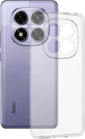Senso Umschlag Rückseite Silikon Transparent (Redmi Note 14 Pro 5G / Poco X7)