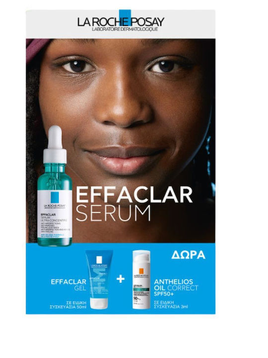 La Roche Posay Effaclar Ultra Concentrated Skin Care Set for against Acne 3pcs