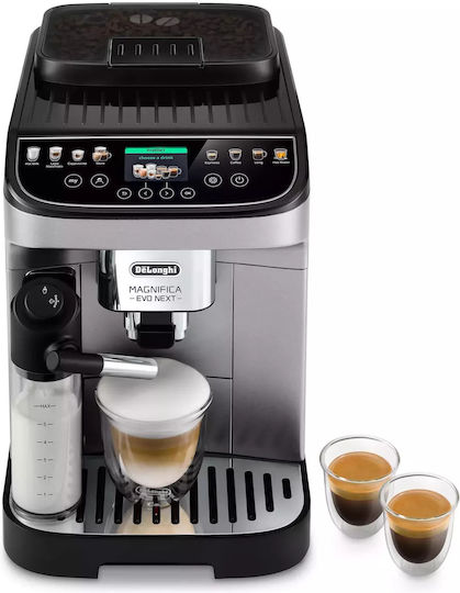 De'Longhi Magnifica Evo Next Automatische Espressomaschine 1450W Druckreiniger 15bar mit Kaffeemühle ECAM310.80.SB
