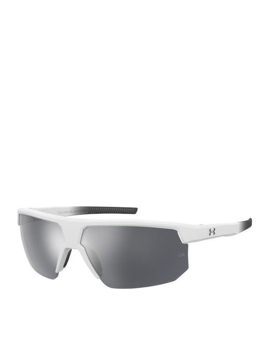 Under Armour Unisex Sunglasses with White Plastic Frame UADRIVEN/G-HYMT4-71