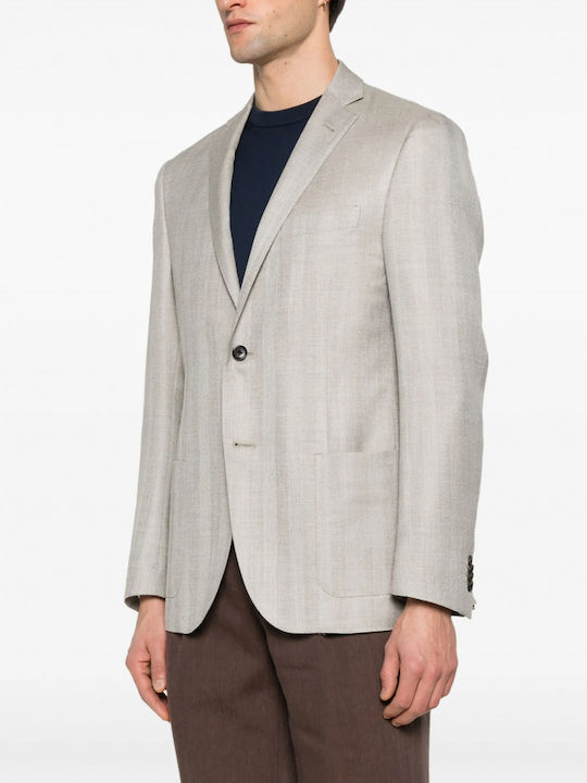 Winter Herrenanzugsjacke Beige