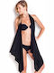 Convertible Beach Cover-up Black